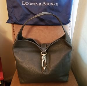 Dooney & Bourke Elephant Grey Kiss Lock Ho…